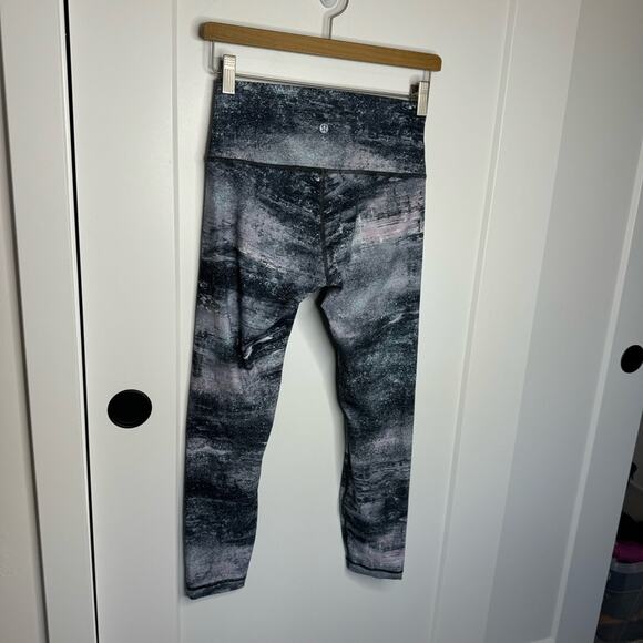 Lululemon Wunder Under High-Rise 25" Full-On Luxtreme Azurite Seashell Multi - Picture 5 of 6